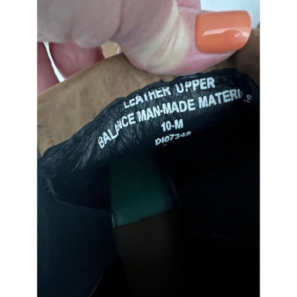 Dingo size 10M Men’s Tan Leather Harness Pull On Biker Chelsea Work Boots - Picture 2 of 9